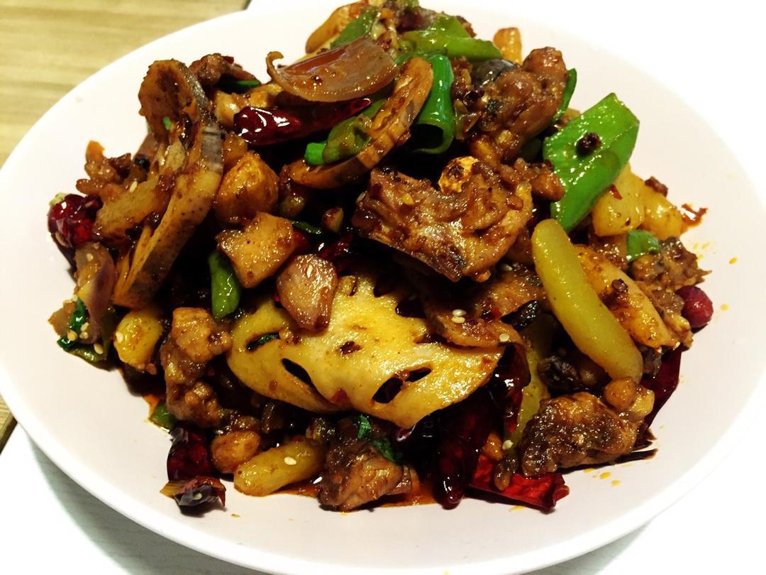 麻辣干锅兔