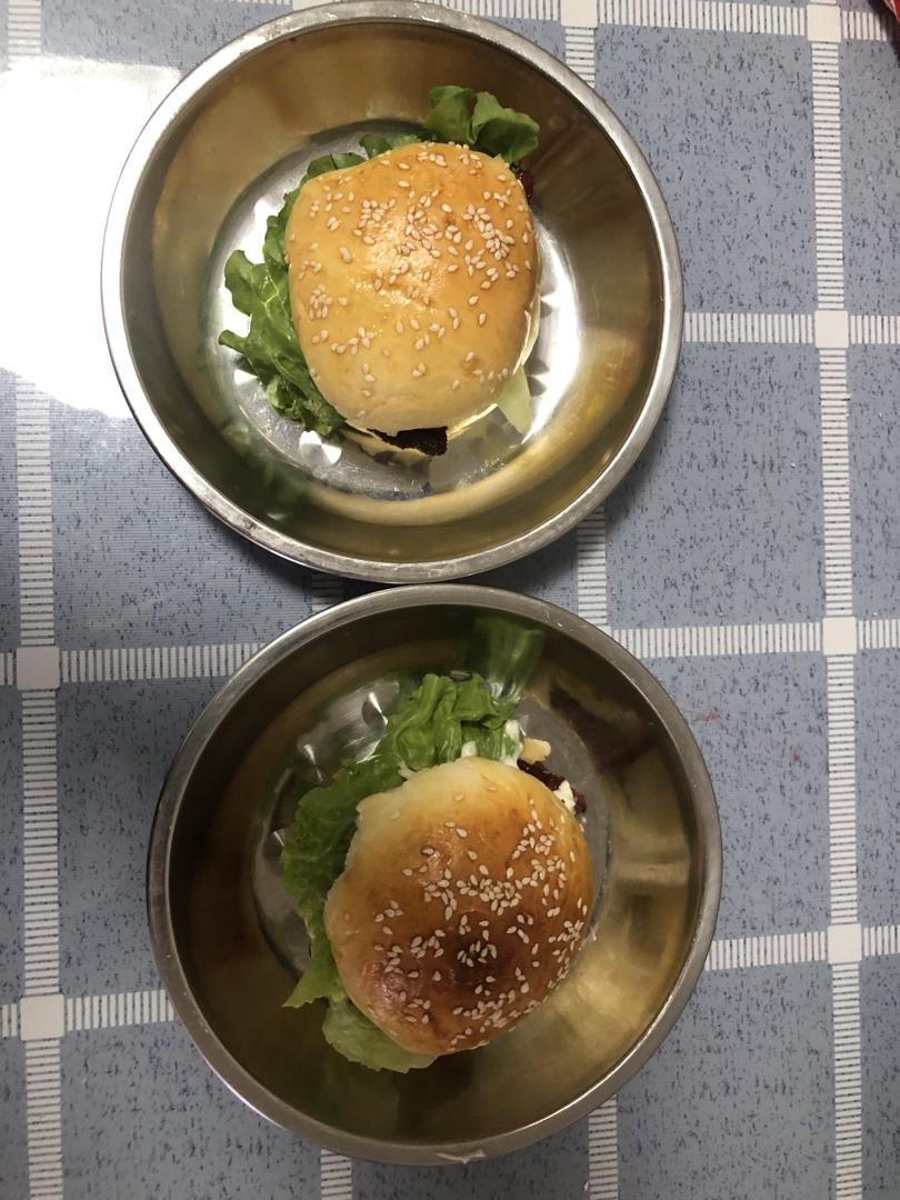 媲美肯德基的大汉堡胚