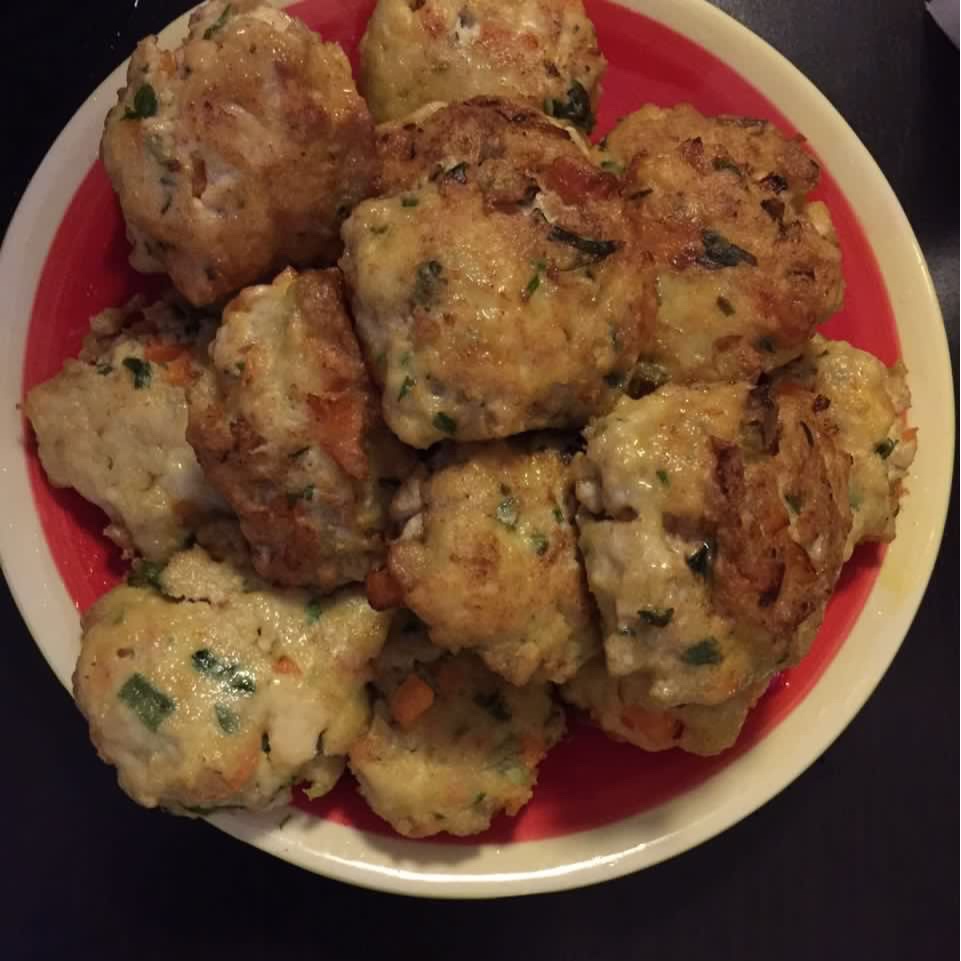 韩国料理——豆腐饼(동그랑땡)