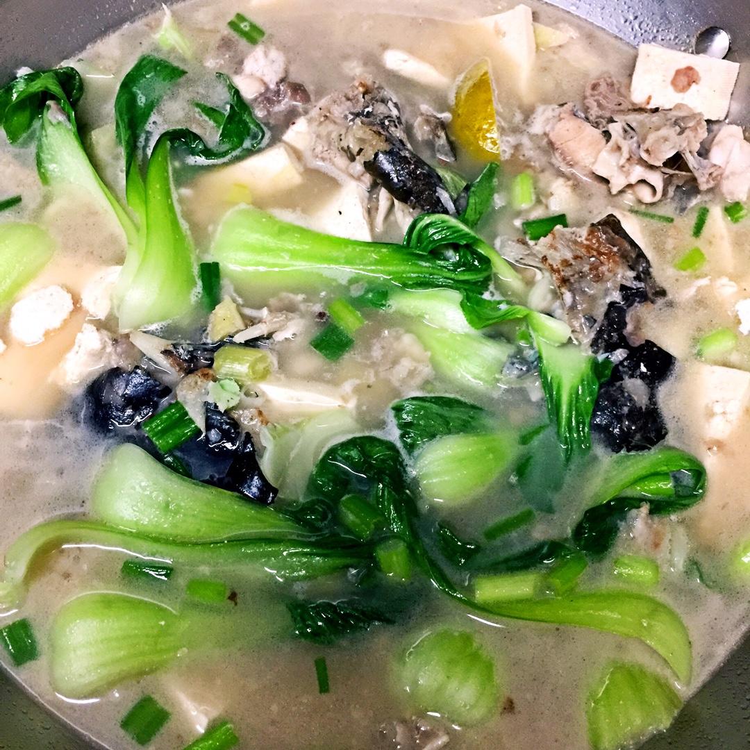 鱼头豆腐汤🐟