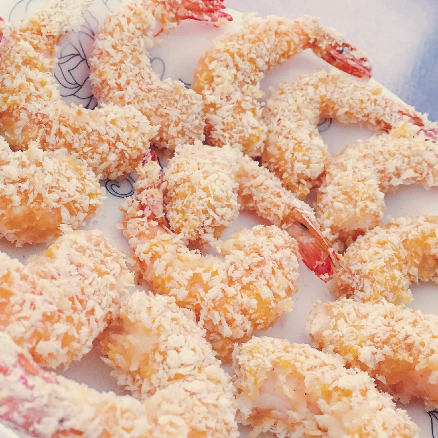 dayday做的黄金凤尾虾