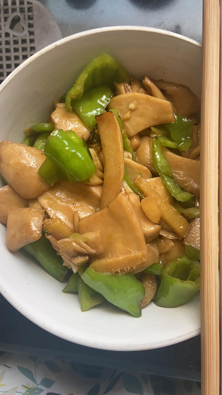 ❗这样炒杏鲍菇比肉还要好吃❗杏鲍菇炒青椒❗