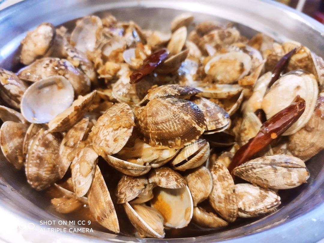 爆炒花蛤