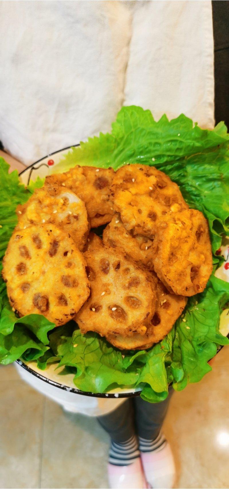 家庭版藕夹，藕盒子(想吃停不下来莲藕篇)