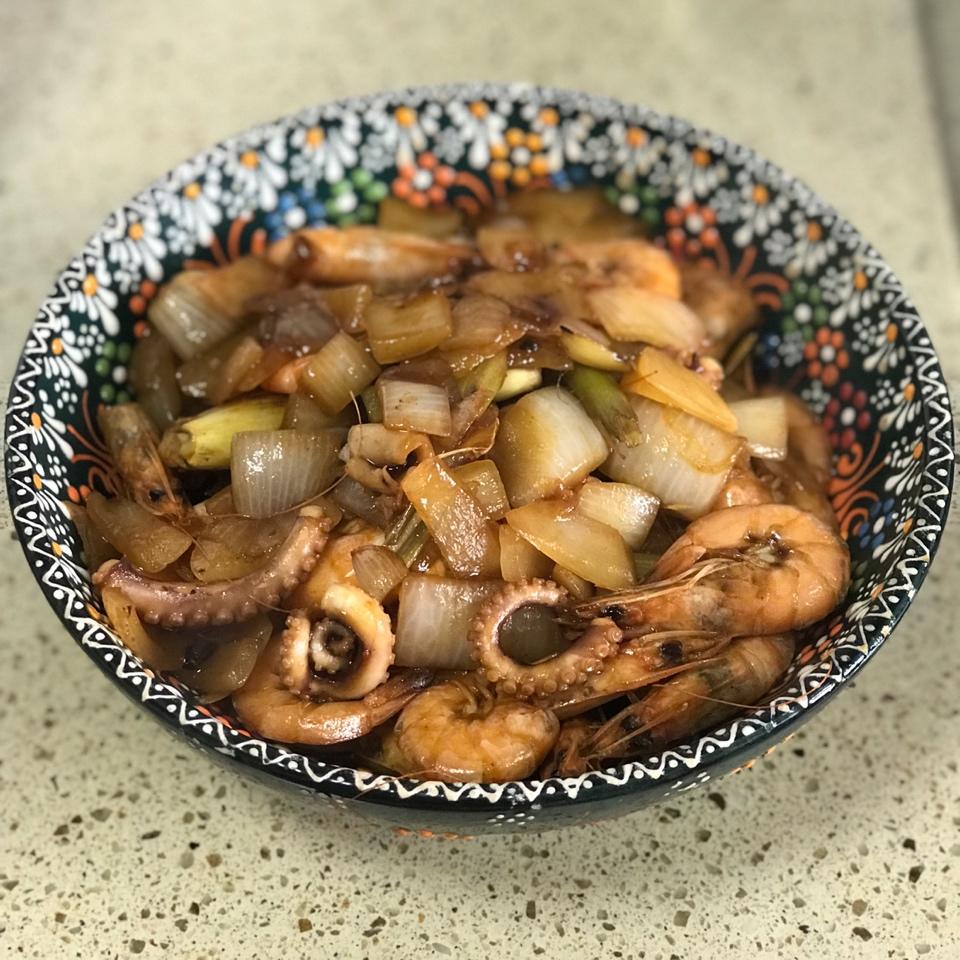油闷香茅大虾