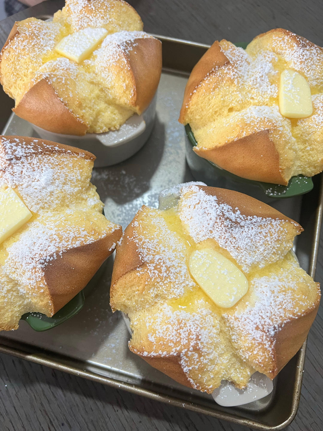 2个鸡蛋✨做松软的黄油舒芙蕾🥞想翻车都难