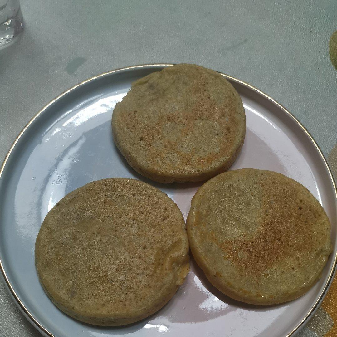 【辅食】不加泡打粉的香蕉松饼