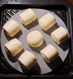 一压就光滑㊙️牛奶馒头【松下DS900微蒸烤箱】的做法 步骤14
