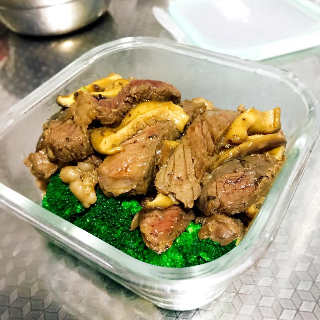 酱爆香菇牛肉