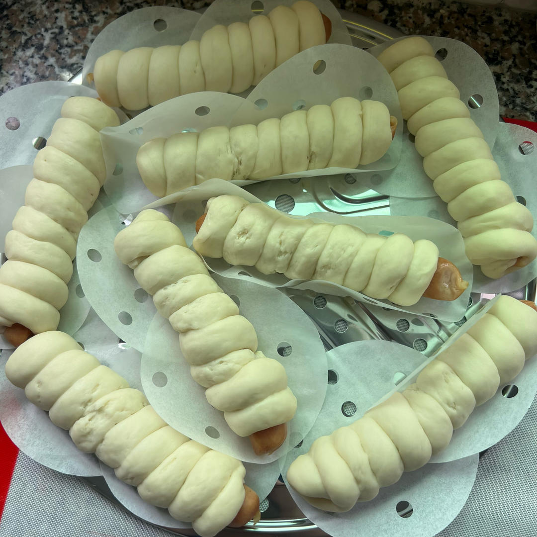 肠仔卷/香肠馒头（来一盘接地气的早餐）