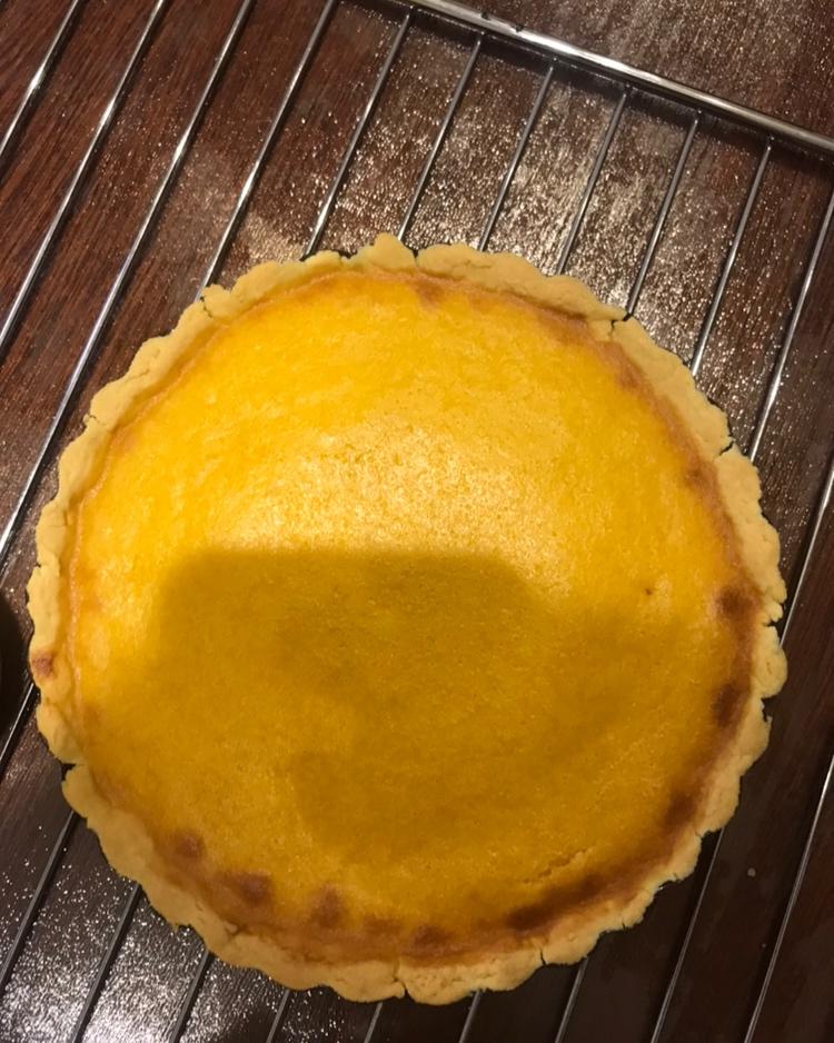 秋季时令小甜品——奶香南瓜派