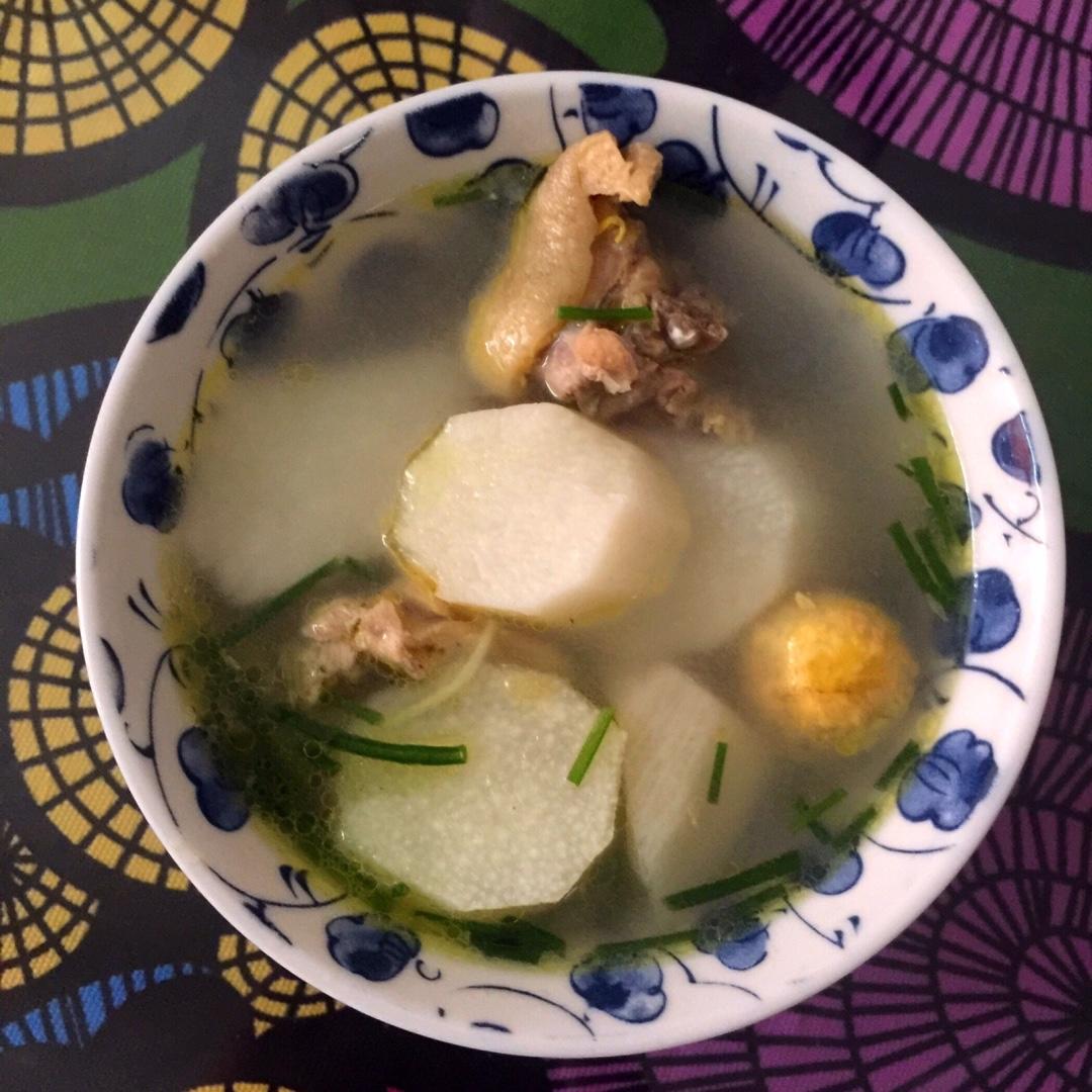 山药鸡汤