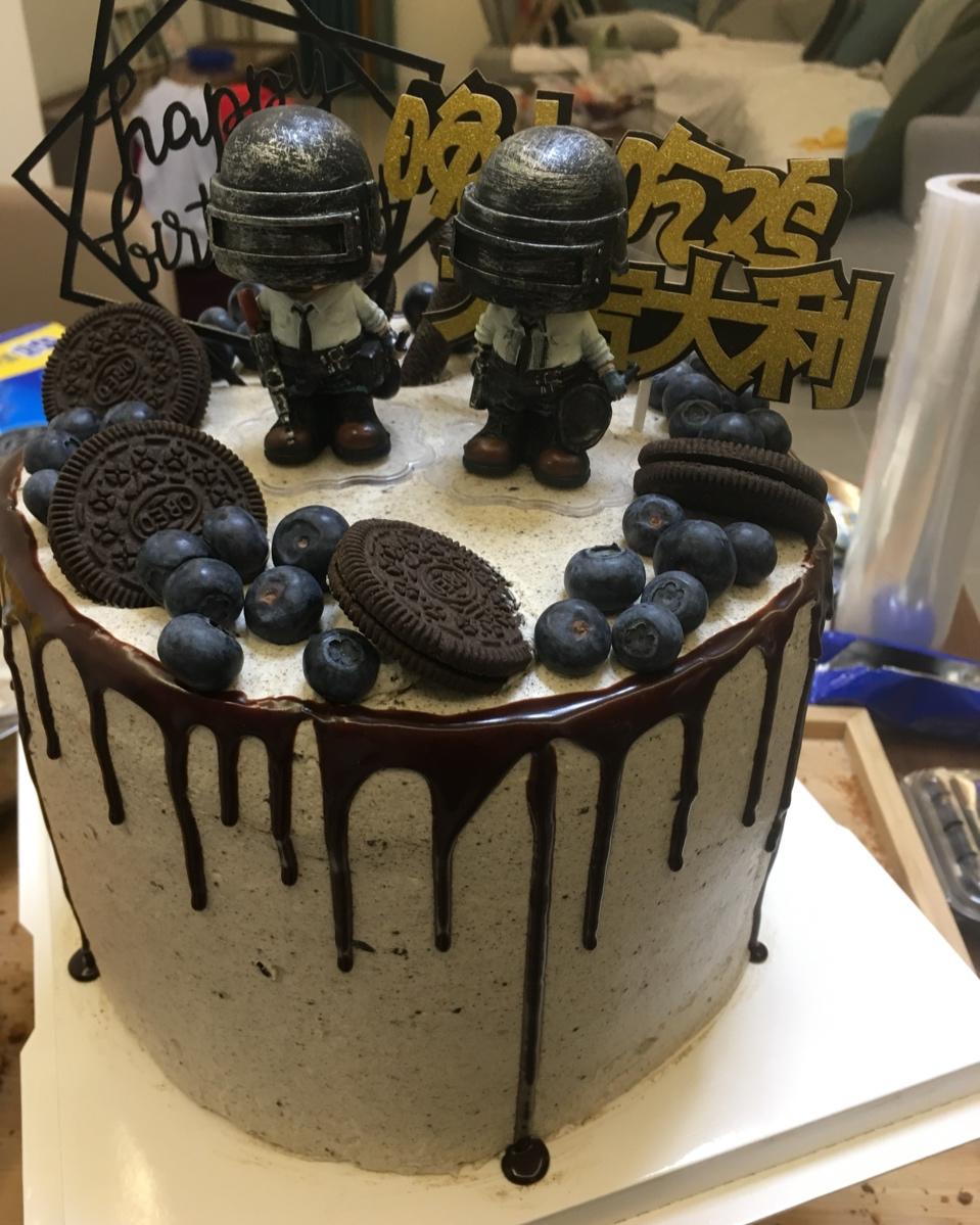 奥利奥咸奶油蛋糕