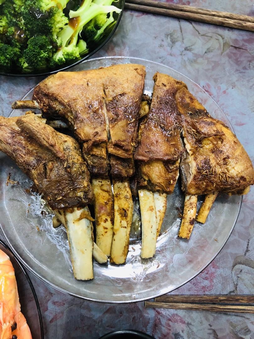 孜然烤羊排