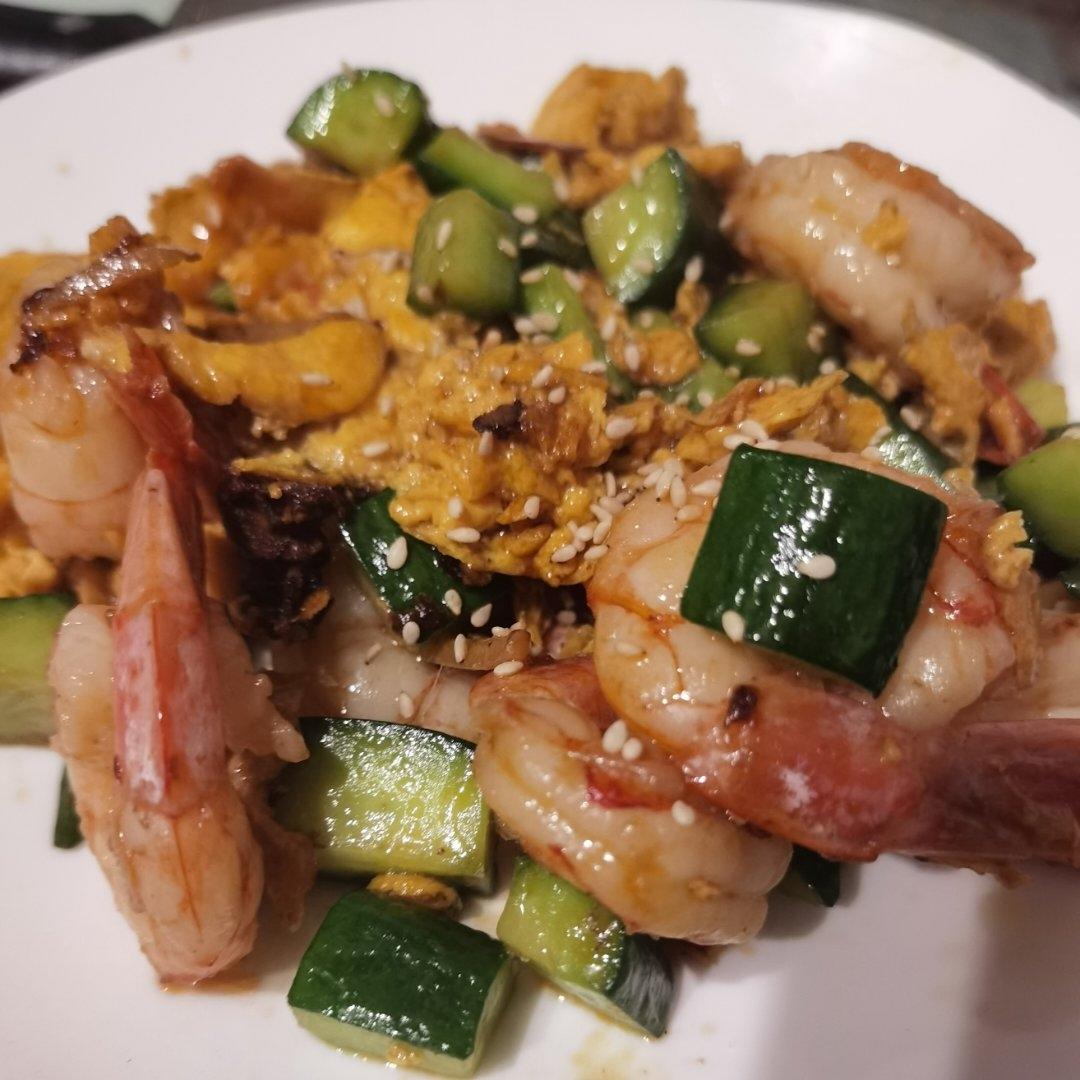 黄瓜虾仁🍤