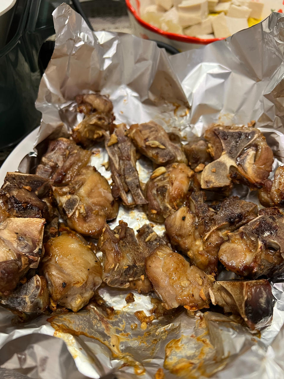 蒜香排骨（空气炸锅版）