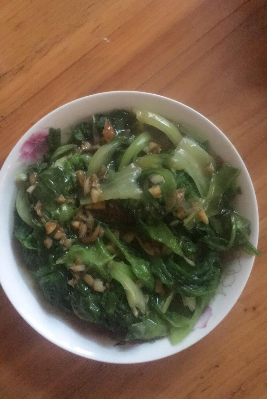 家常菜 蚝油生菜