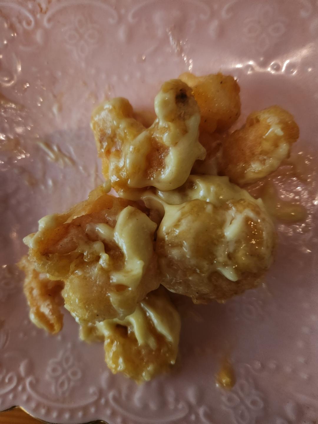 柏悦平替版芥末虾球
