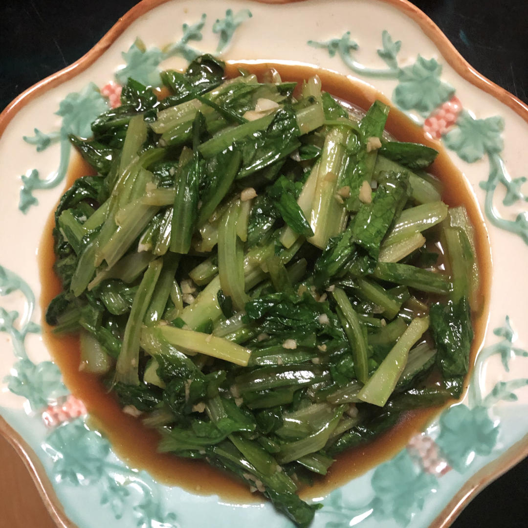 蒜蓉油麦菜（蚝油）