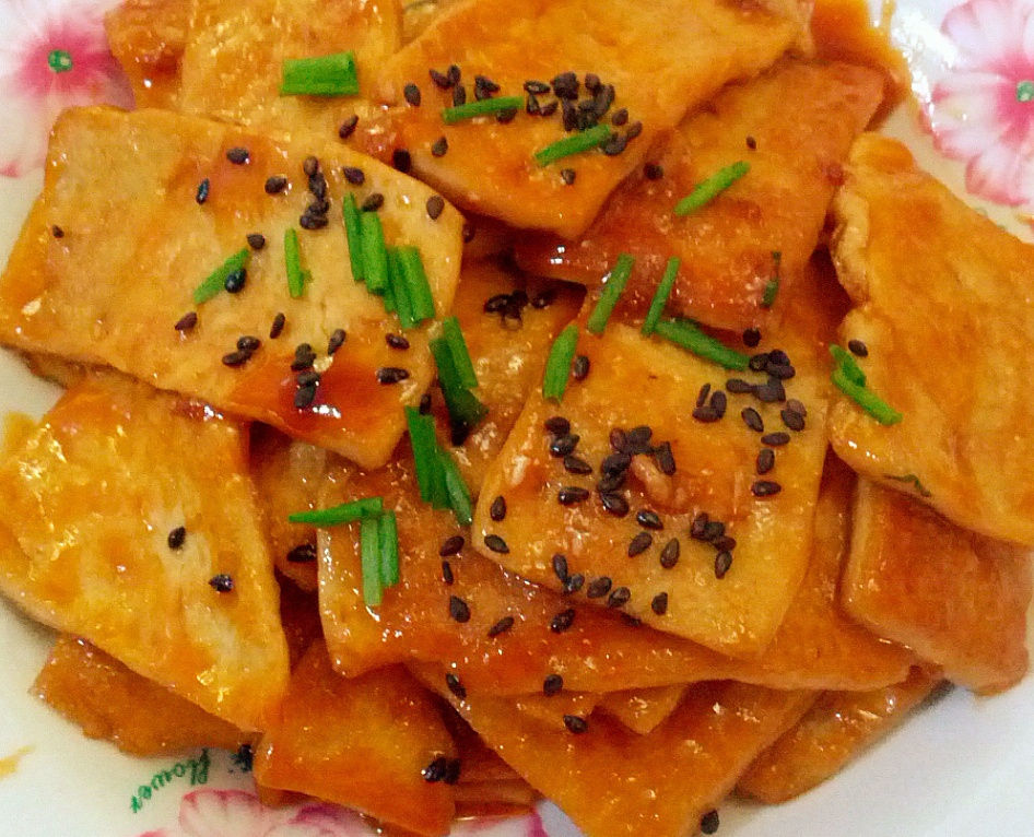 糖醋脆皮豆腐