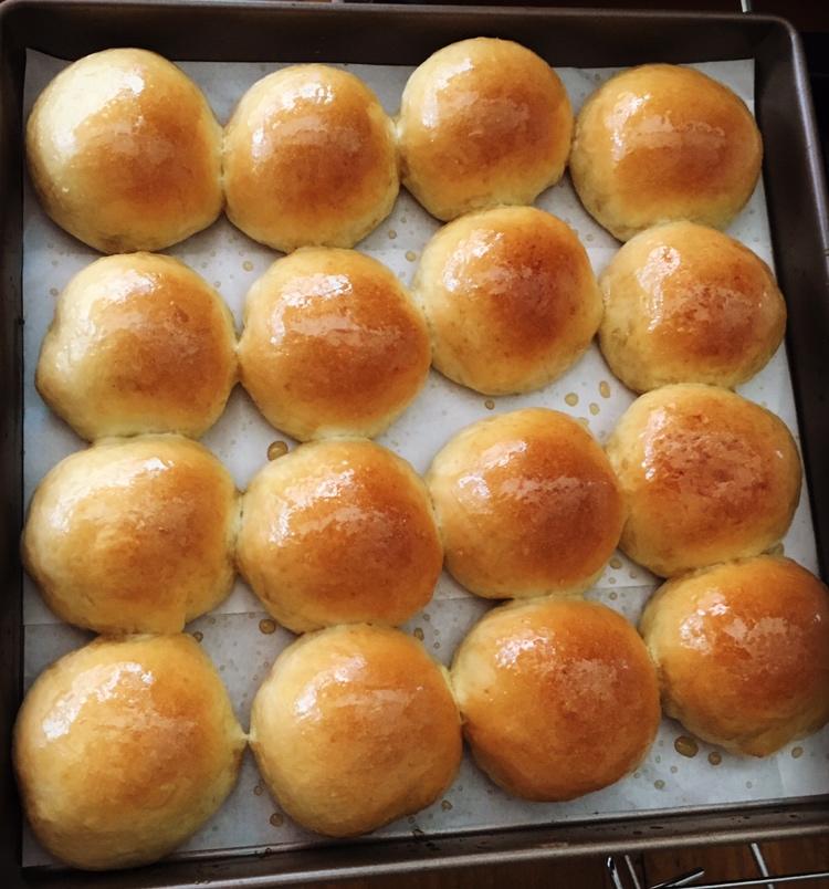 超好吃的香甜餐包