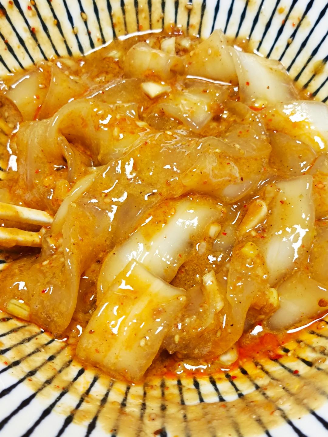 秒杀小夜市的麻酱流汁宽粉