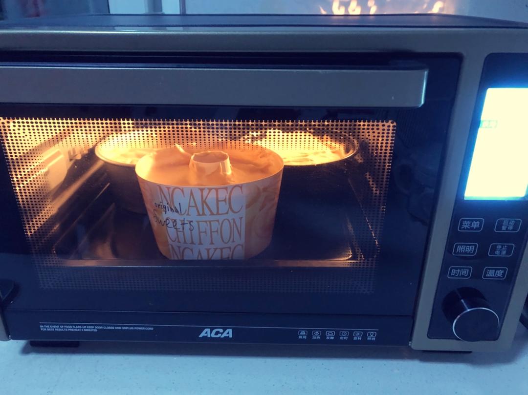 黄豆粉戚风蛋糕