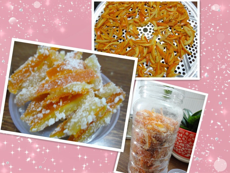 橙皮蜜饯
