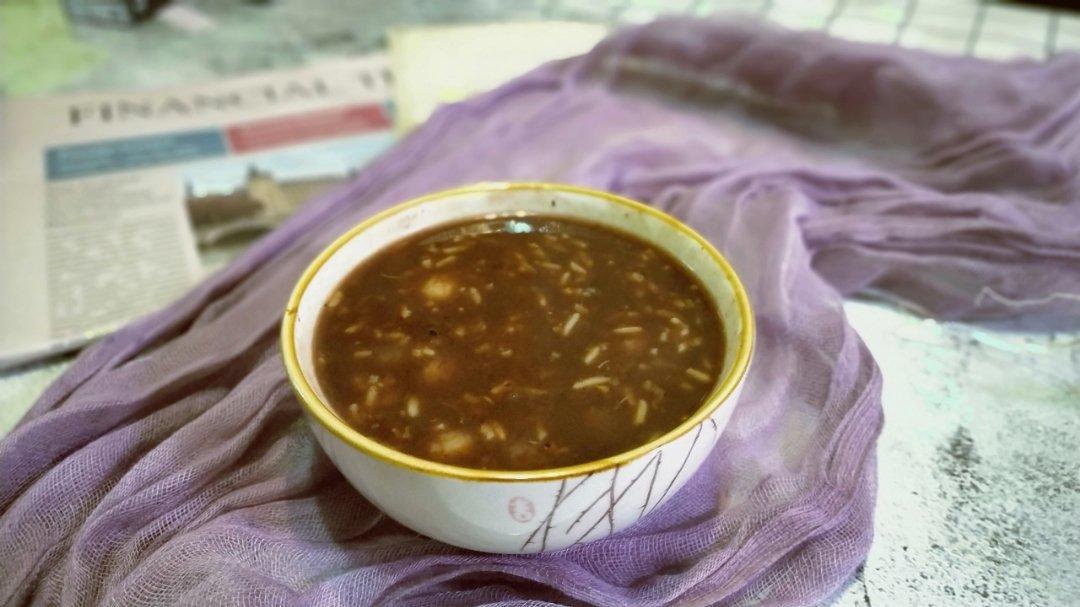 红豆桂花酒酿小圆子