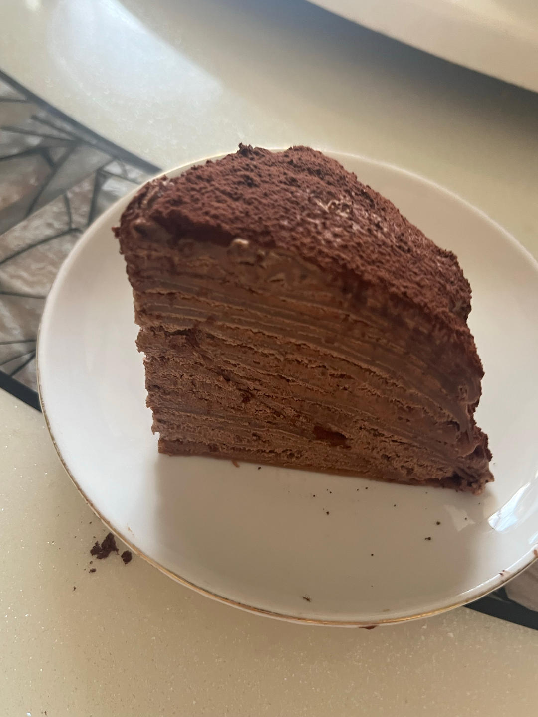 醇正巧克力千层