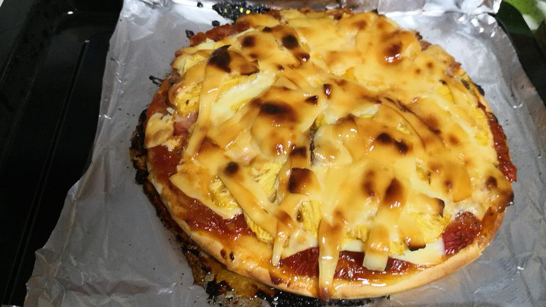 夏威夷pizza（附饼底冷冻法）