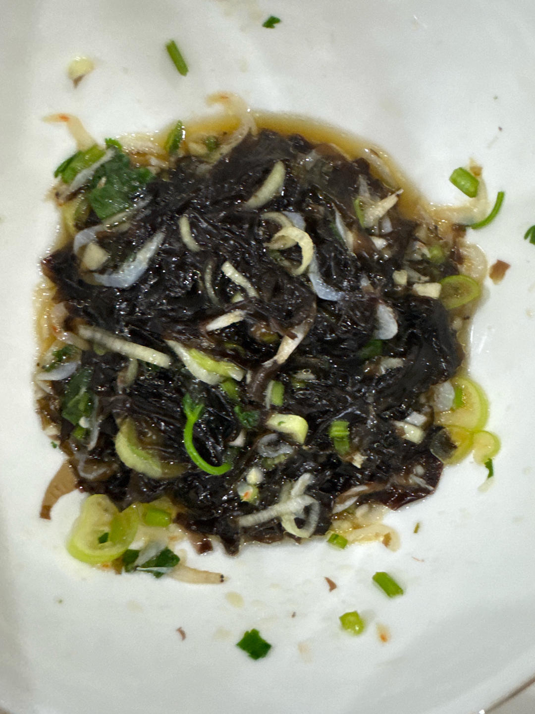 凉拌紫菜