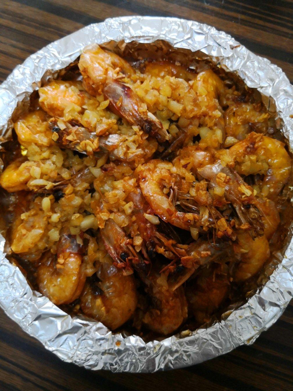 蒜香酥脆大虾