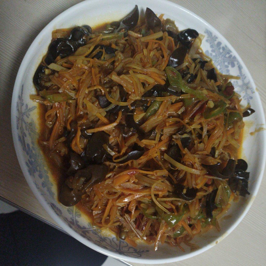 素版鱼香肉丝（鱼香土豆丝）
