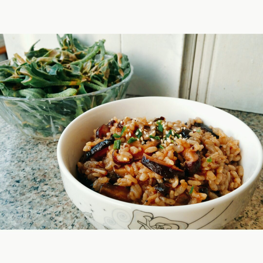 【香菇油饭】