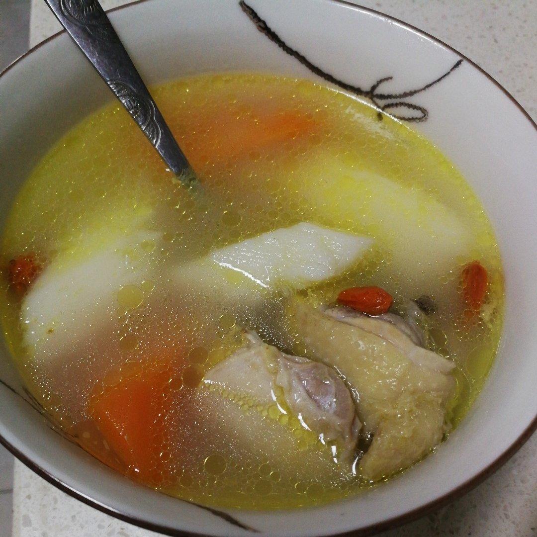 山药土鸡汤