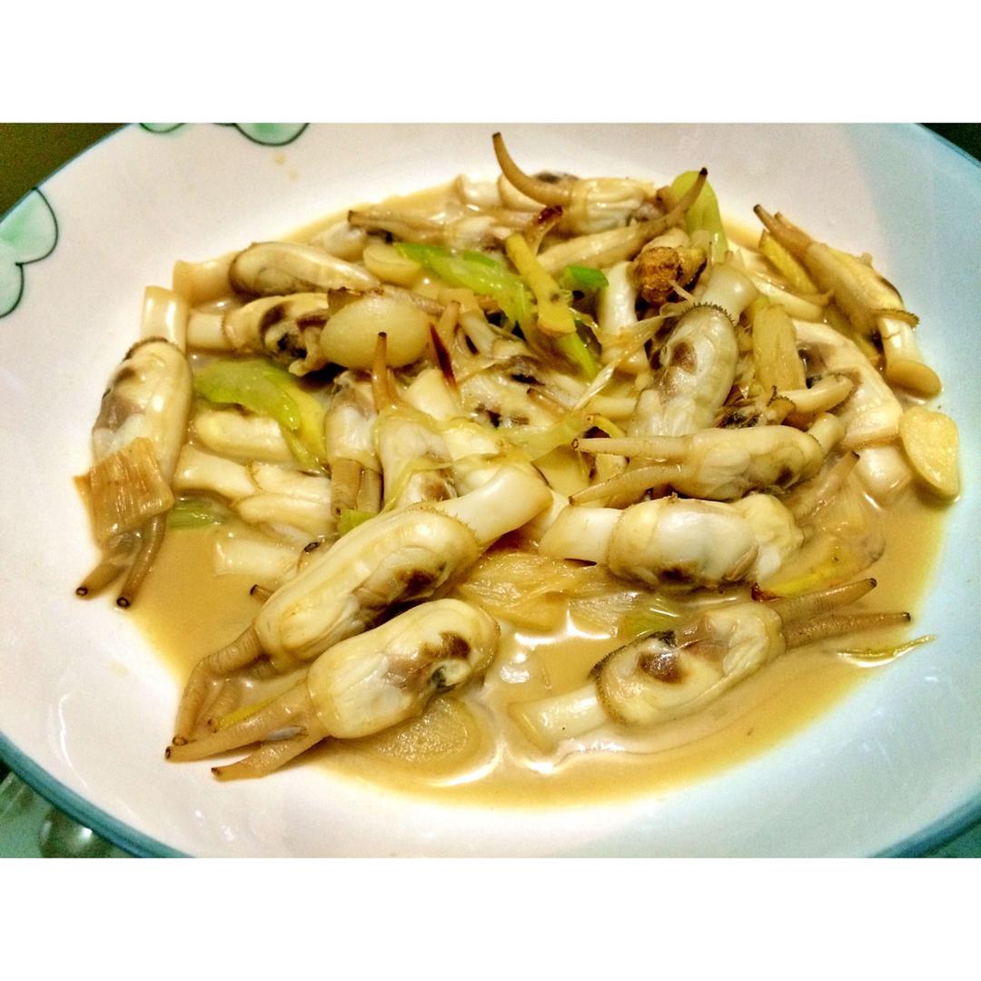 爆炒蛏子