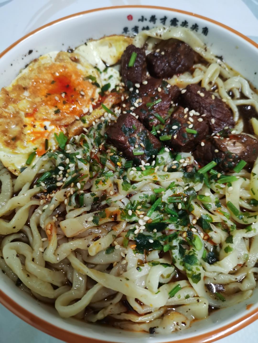 一人份手擀面