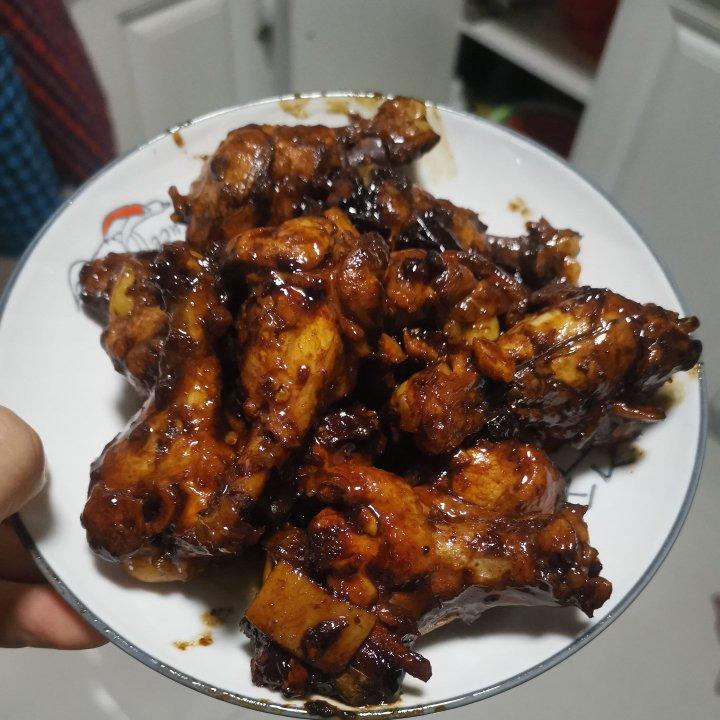 简单又美味的红烧鸡翅根