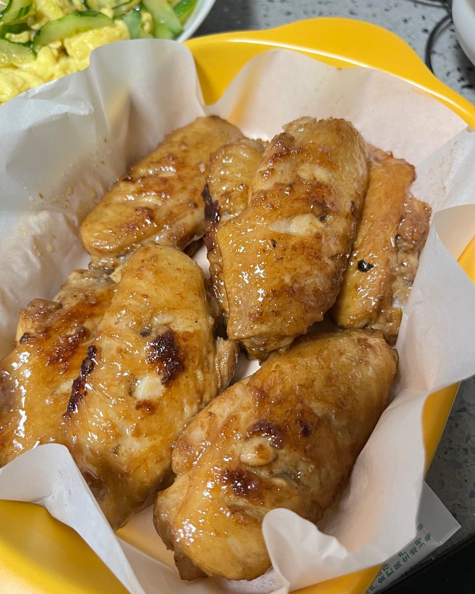 简单又香脆的香煎孜然鸡翅