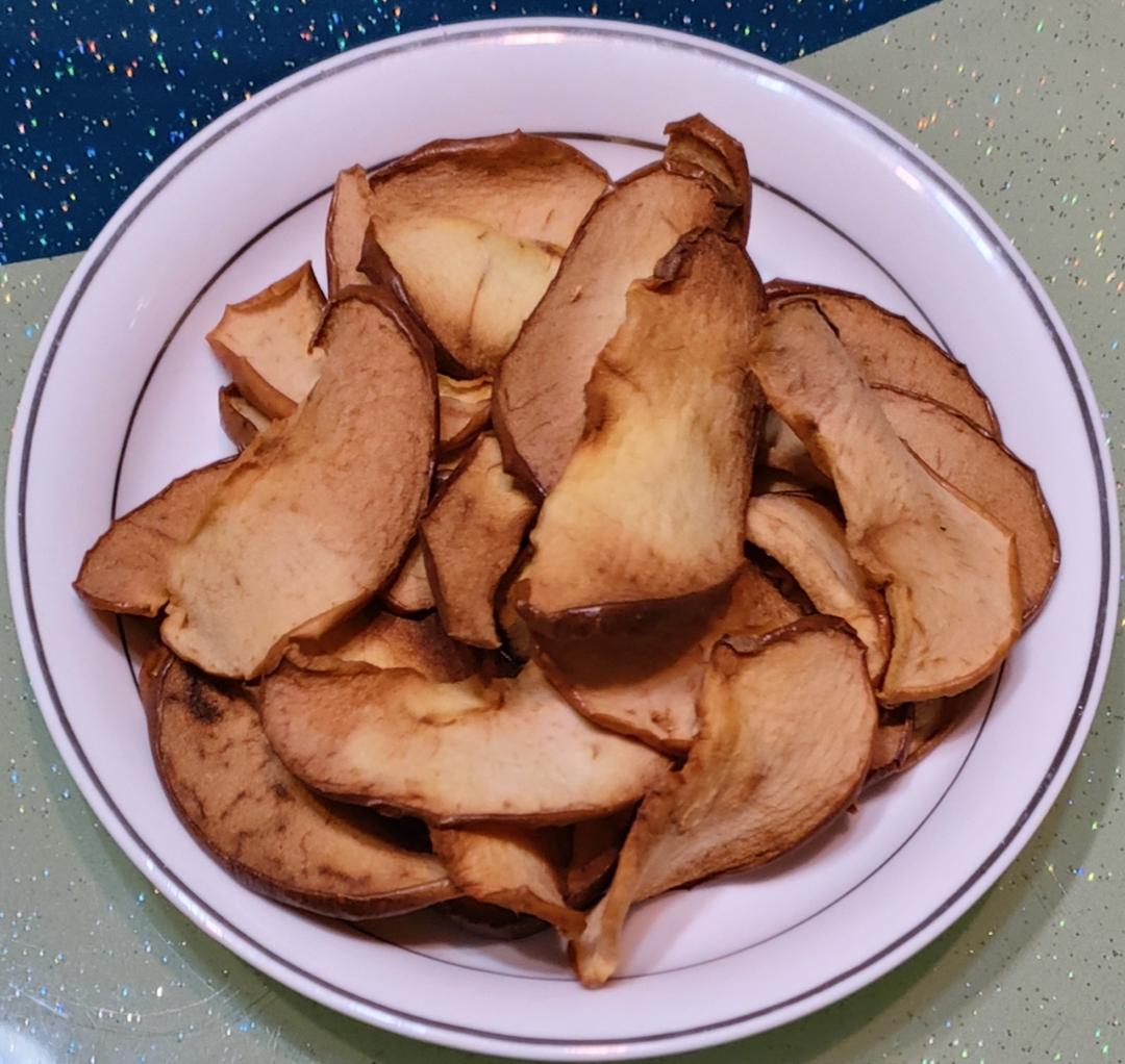 （低脂健康零食）空气炸锅烤苹果片