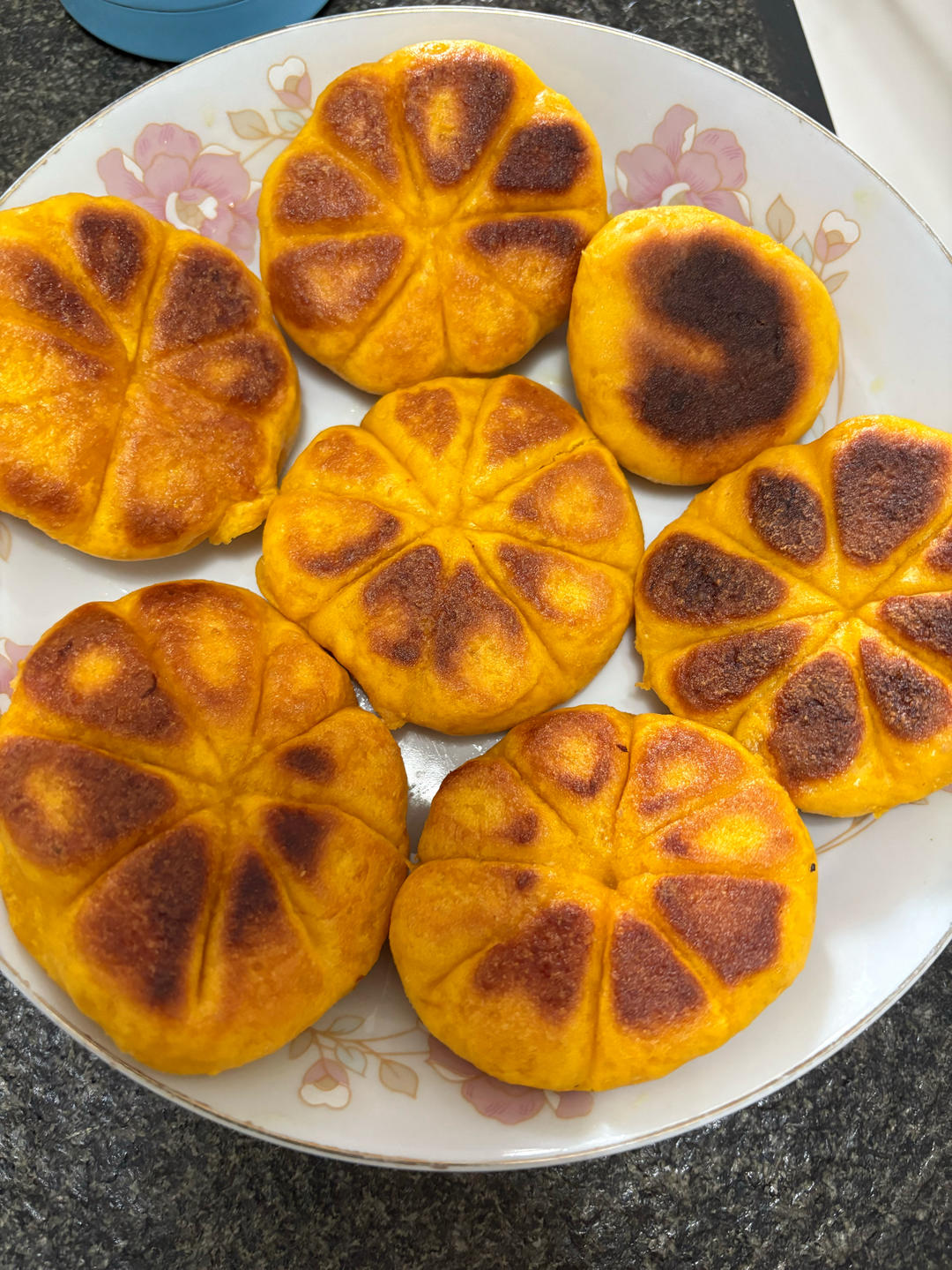 南瓜发面小饼