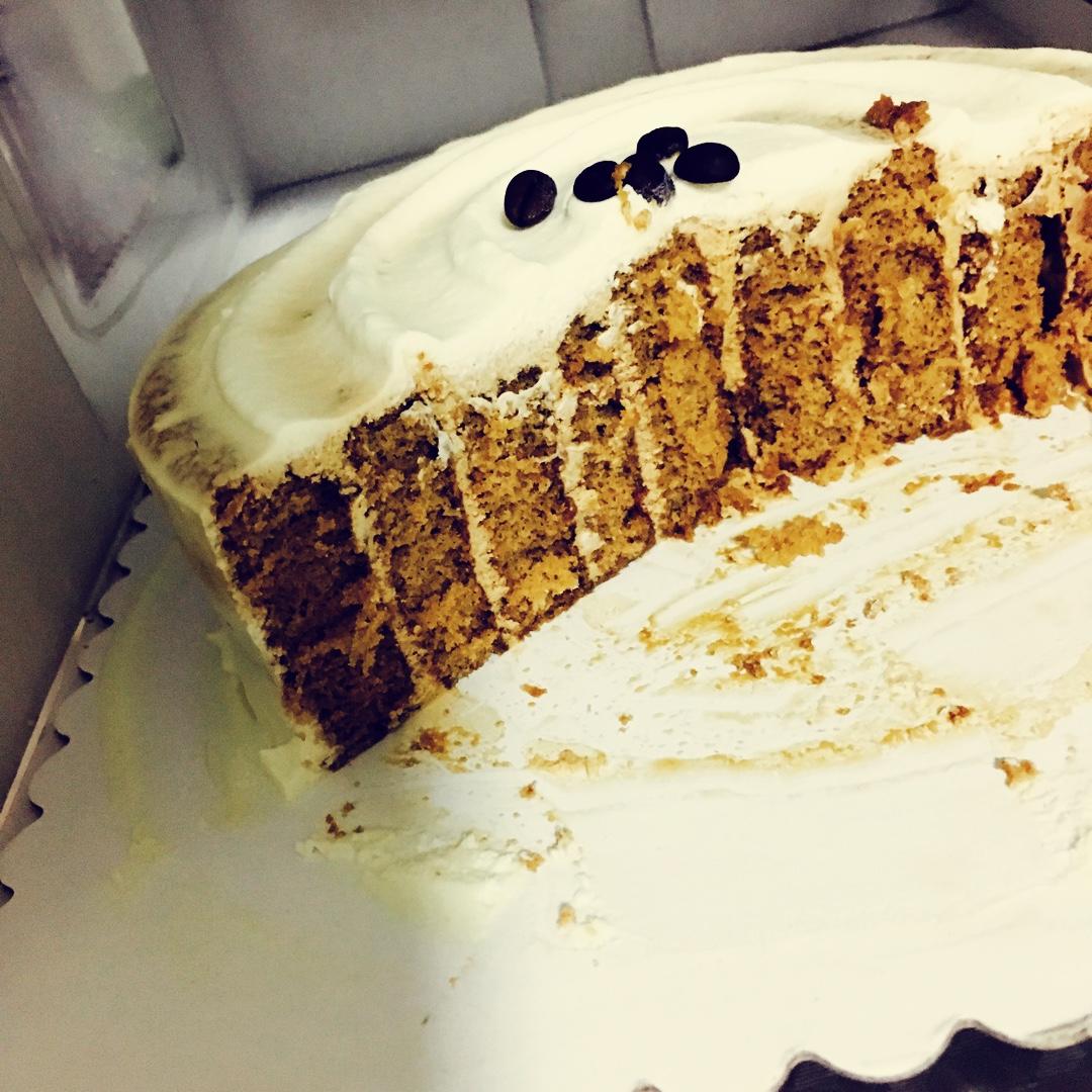 摩卡漩涡树桩造型蛋糕卷