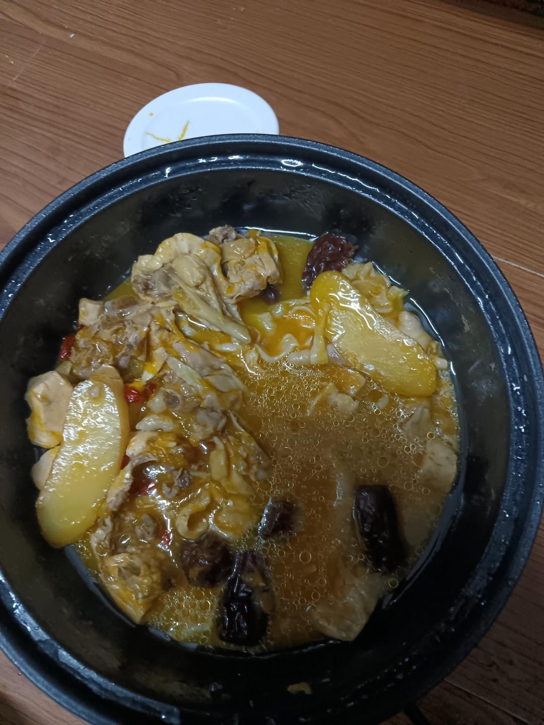 网红美食在家做｜金汤花胶鸡