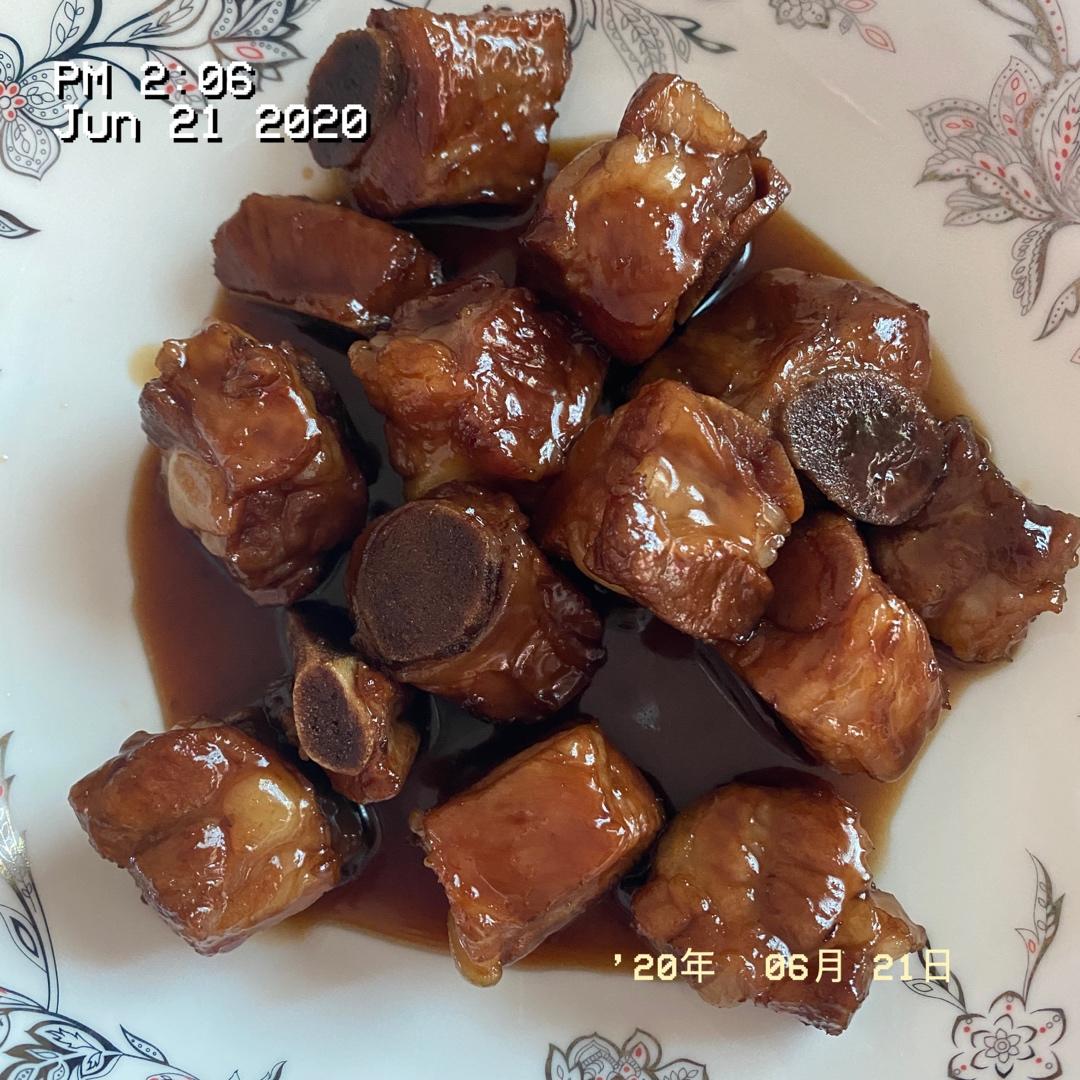 糖醋排骨/糖醋小排（不放油）（12345口诀做出正宗上海本帮）