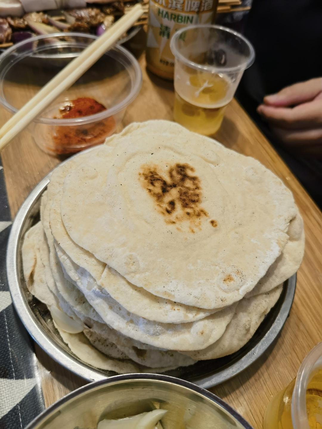 在家复刻淄博烧烤小饼‼️全家吃的老开心了‼️