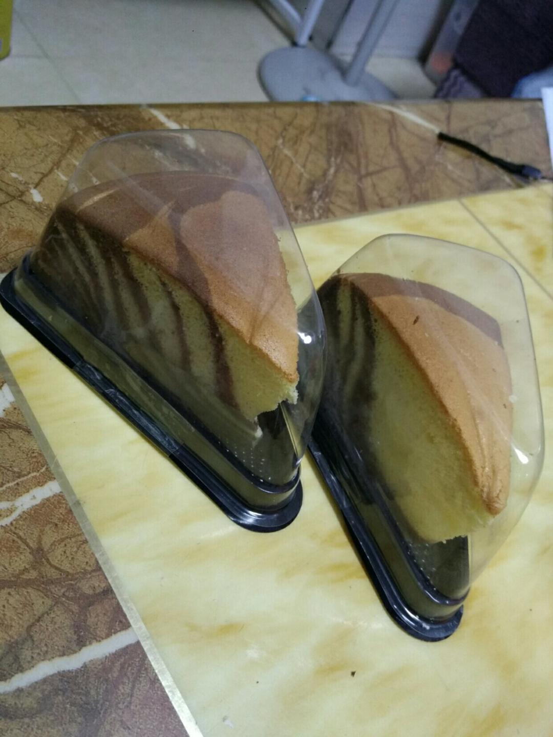 斑马纹戚风蛋糕
