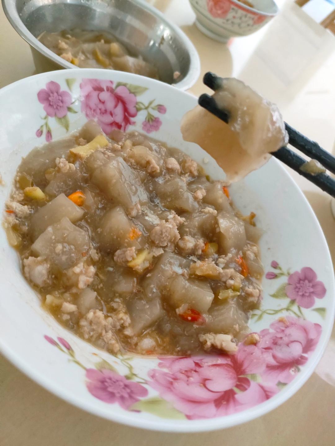 煎焖子-自制焖子健康无添加