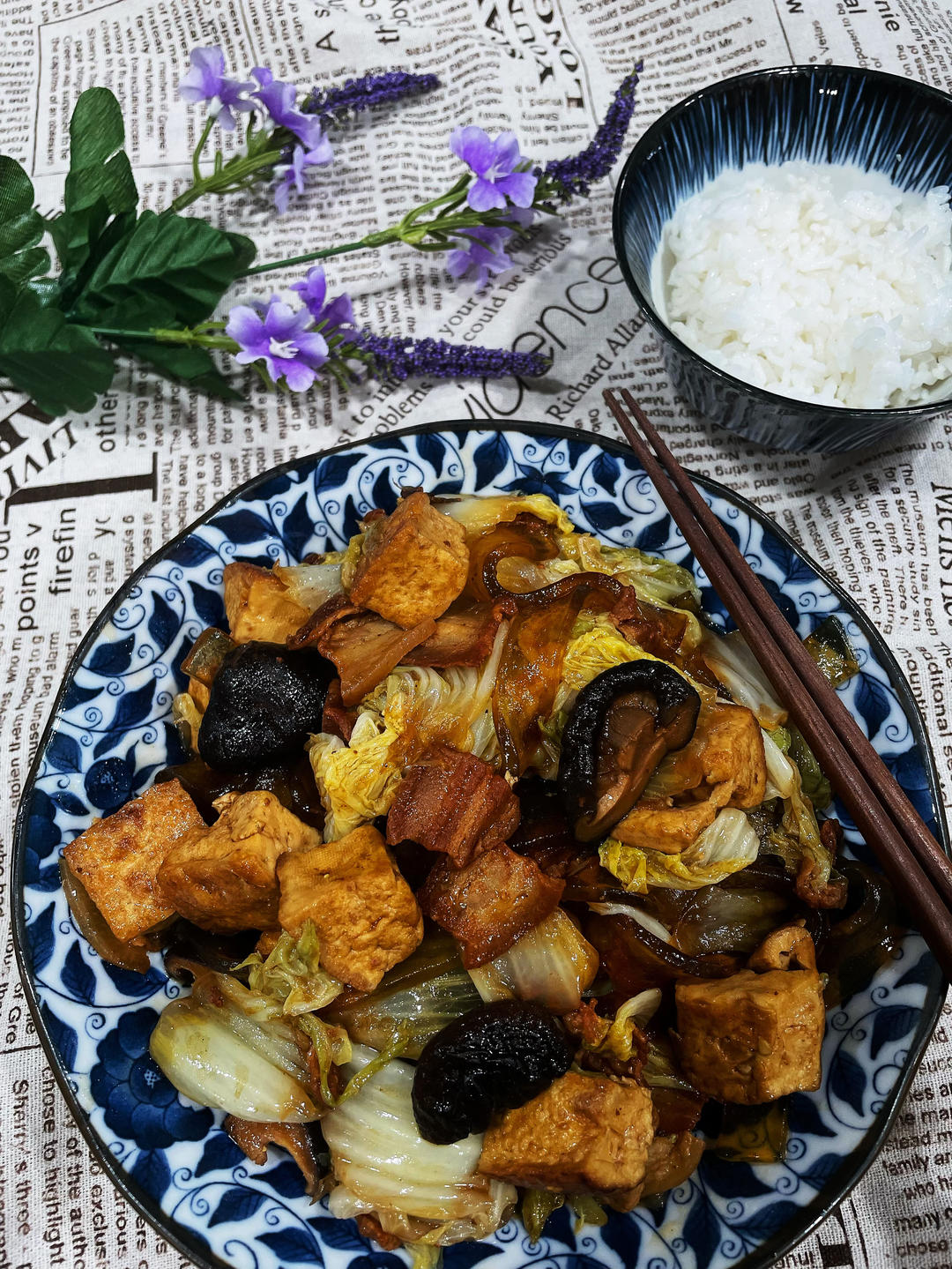 猪肉白菜炖粉条