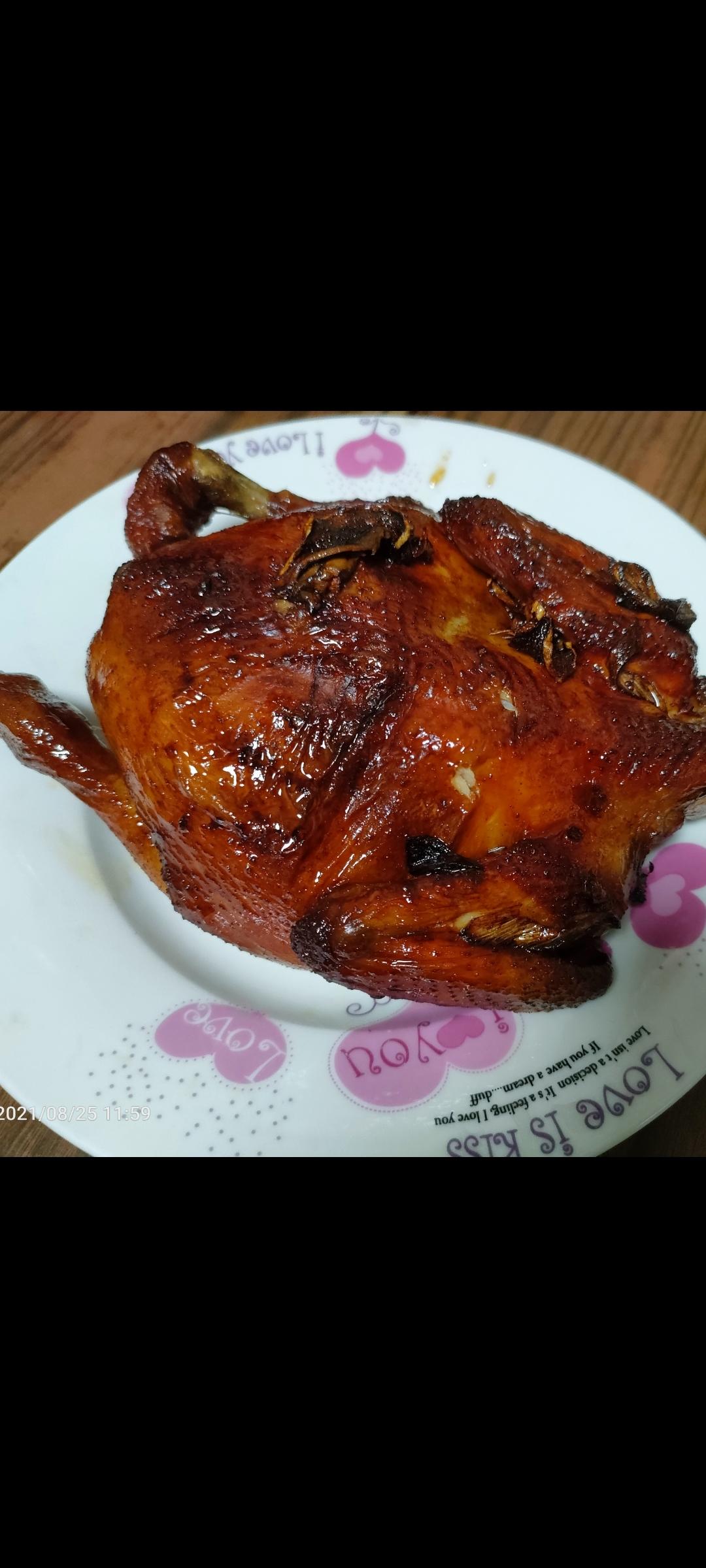 脆皮烤鸡